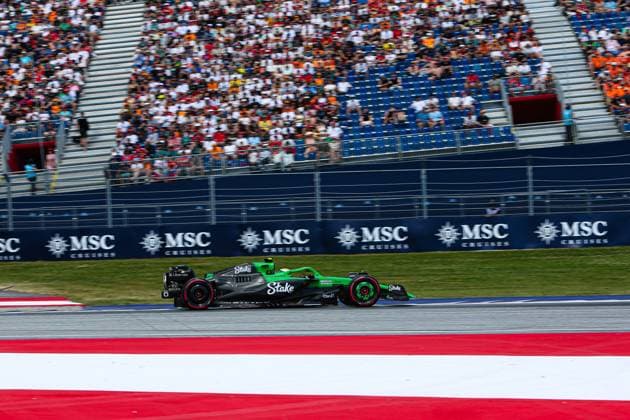 Gabriel Bortoleto (BRA) Stake F1 Team Sauber during Formula 1 MSC Cruises Austrian Grand Prix 2025, Spielberg, Austria, from Jun 26th to 29th - Round 11 of 24 of 2025 F1 World Championship, WM, Weltmeisterschaft Formula 1 MSC Cruises Austrian Grand Prix 2025