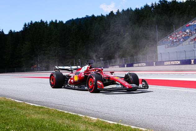 Charles Leclerc (MON) - Scuderia Ferrari - Ferrari SF-25 - Ferrari during Formula 1 MSC Cruises Austrian Grand Prix 2025, Spielberg, Austria, from Jun 26th to 29th - Round 11 of 24 of 2025 F1 World Championship, WM, Weltmeisterschaft Formula 1 MSC Cruises Austrian Grand Prix 2025