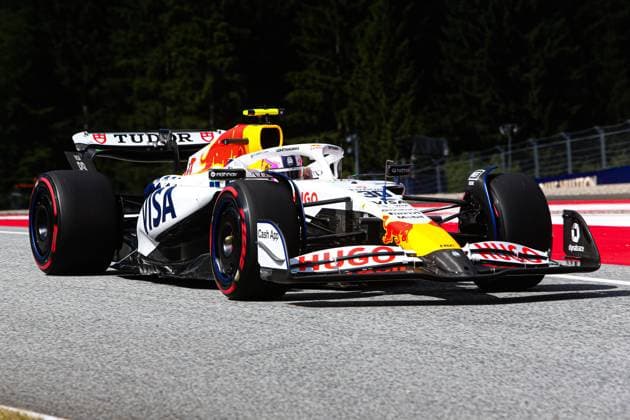 Liam Lawson (NZL) - Visa Cash App RB F1 Team - RB VCARB02 - Honda RBPT during Formula 1 MSC Cruises Austrian Grand Prix 2025, Spielberg, Austria, from Jun 26th to 29th - Round 11 of 24 of 2025 F1 World Championship, WM, Weltmeisterschaft Formula 1 MSC Cruises Austrian Grand Prix 2025