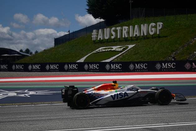 F1 Grand Prix of Austria - Qualifying Isack Hadjar of the Team Visa Cash App Racing Bulls Formula One Team, Honda RBPT, participates in free practice during the FIA Formula One World Championship, WM, Weltmeisterschaft F1 Austria Grand Prix in Spielberg, Austria, on June 28, 2025. Spielberg Austria  Copyright: xLucaxBarsalix originalFilename:barsali-notitle250628_npC9T.jpg