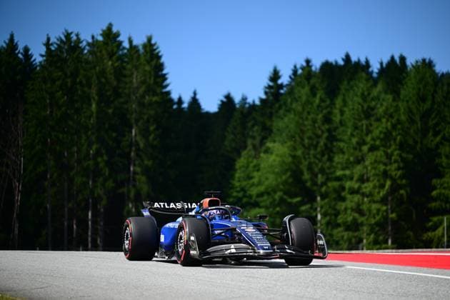 F1 Grand Prix of Austria - Qualifying Alexander Albon of the Williams F1 Team drives during qualifying for the 12th round of the Formula 1 World Championship, WM, Weltmeisterschaft at the Red Bull Ring in Spielberg, Styria, Austria, on June 27, 2025. Spielberg Styria Austria  Copyright: xAndreaxDiodatox originalFilename:diodato-formula1250627_np6ZS.jpg