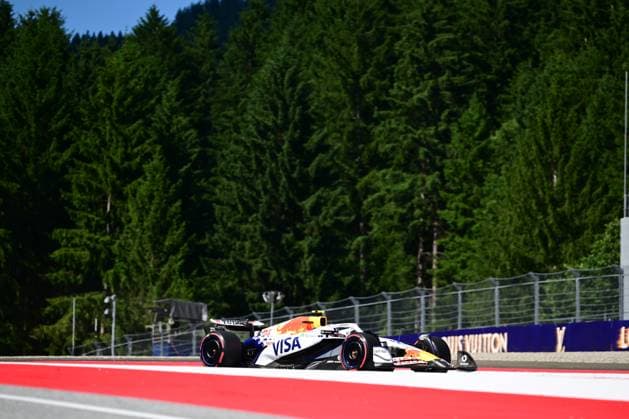 F1 Grand Prix of Austria - Qualifying Liam Lawson of Visa Cash-Up Racing Bulls drives during qualifying for the 12th round of the Formula 1 World Championship, WM, Weltmeisterschaft at Red Bull Ring in Spielberg, Styria, Austria, on June 27, 2025. Spielberg Styria Austria  Copyright: xAndreaxDiodatox originalFilename:diodato-formula1250627_npJLk.jpg