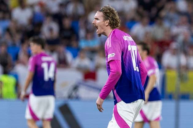 UEFA U21, U 21 Europameisterschaft, Finale: England - Deutschland; 28.06.2025 Nick Woltemade (Deutschland, 10) brüllt bei der UEFA U21-Europameisterschaft im Finalspiel England - Deutschland, am 28.06.2025, National Football Stadium, Bratislava, Slowakei Copyright: xBEAUTIFULxSPORTS Meuselx