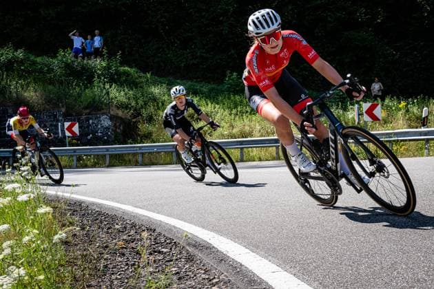 Name: National Championships Road cycling, Rad, Radsport, Strasse 2025 - RR Name ( GER ) Wheel Divas ( GER ) Querformat - quer - horizontal - Landscape - Event Veranstaltung: National Championships - Road Cycling - Category Kategorie: Cycling - Road Cycling - Elite Women - Location Ort: Europe Germany - Rheinland Pfalz - Start: Linden - Finish - Linden ( Rheinland Pfalz ) - Discipline: Road Race ( RR ) - National Championships - Distance: 118.8 km - Date Datum: 28.06.2025 Saturday -