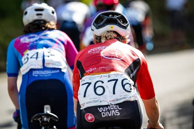 TULOWITZKI Inka: National Championships Road cycling, Rad, Radsport, Strasse 2025 - RR TULOWITZKI Inka ( GER ) Wheel Divas ( GER ) Querformat - quer - horizontal - Landscape - Event Veranstaltung: National Championships - Road Cycling - Category Kategorie: Cycling - Road Cycling - Elite Women - Location Ort: Europe Germany - Rheinland Pfalz - Start: Linden - Finish - Linden ( Rheinland Pfalz ) - Discipline: Road Race ( RR ) - National Championships - Distance: 118.8 km - Date Datum: 28.06.2025 Saturday -