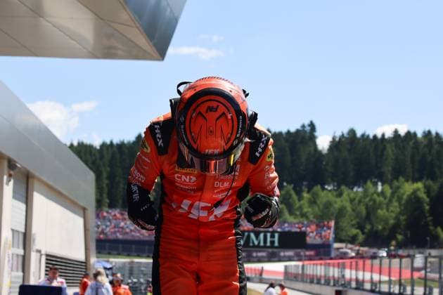 Richard Verschoor (MP Motorsport, Formel 2) gewinnt Feature Race, Grosser Preis von Oesterreich, Motorsport, Herren, Formel 1, 29.06.2025 Spielberg Steiermark Oesterreich