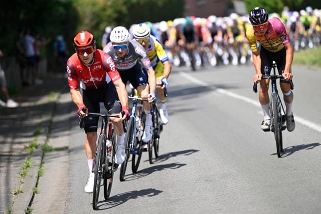 Belgian 2025 National Championship Binche 29 06 2025 BINCHE, BELGIUM - JUNE 29 : De Buyst Jasper of Lotto during the Men Elite cycling road race of the Belgian National Championships 2025 an UCI National Championships cycling race of 230 km with start in Binche and finish in Binche on June 29, 2025 in Binche, Belgium, 29 06 2025 Binche Belgium  Copyright: xNicoxVereeckenx