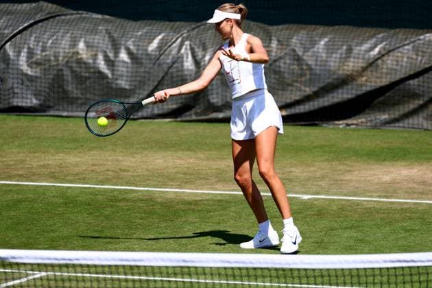 Katie Boulter during practice. Wimbledon Tennis Championships, Sunday Practice, The All England Lawn Tennis and Croquet Club, London, UK - 29 Jun 2025London The All England Lawn Tennis and United Kingdom  Copyright: xJamesxMarsh Shutterstockx 15378355ad