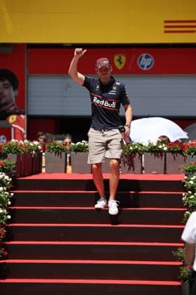 29.06.2025, Red Bull Ring, Spielberg, Formel 1 Großer Preis von Österreich 2025 , im Bild Max Verstappen (NLD), Oracle Red Bull Racing bei der Fahrerparade. (Photo by Alessandro Martellotta Hasan Bratic DeFodi Images)