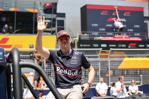 29.06.2025, Red Bull Ring, Spielberg, Formel 1 Großer Preis von Österreich 2025 , im Bild Max Verstappen (NLD), Oracle Red Bull Racing bei der Fahrerparade. (Photo by Alessandro Martellotta Hasan Bratic DeFodi Images)