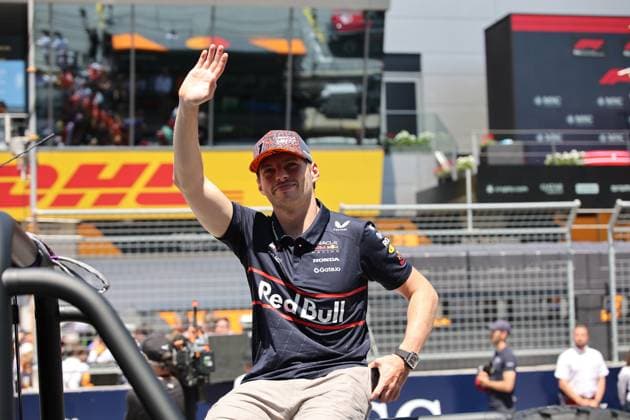 29.06.2025, Red Bull Ring, Spielberg, Formel 1 Großer Preis von Österreich 2025 , im Bild Max Verstappen (NLD), Oracle Red Bull Racing bei der Fahrerparade. (Photo by Alessandro Martellotta Hasan Bratic DeFodi Images)