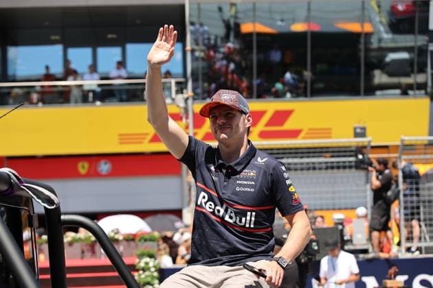 29.06.2025, Red Bull Ring, Spielberg, Formel 1 Großer Preis von Österreich 2025 , im Bild Max Verstappen (NLD), Oracle Red Bull Racing bei der Fahrerparade. (Photo by Alessandro Martellotta Hasan Bratic DeFodi Images)