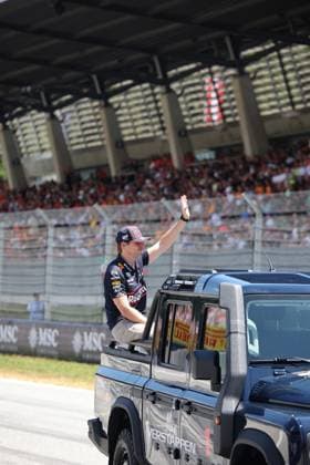 29.06.2025, Red Bull Ring, Spielberg, Formel 1 Großer Preis von Österreich 2025 , im Bild Max Verstappen (NLD), Oracle Red Bull Racing bei der Fahrerparade. (Photo by Alessandro Martellotta Hasan Bratic DeFodi Images)