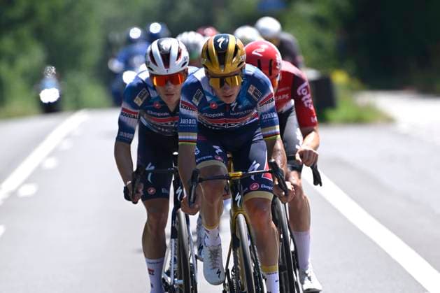 Belgian 2025 National Championship Binche 29 06 2025 BINCHE, BELGIUM - JUNE 29 : Evenepoel Remco of Soudal Quick-Step during the Men Elite cycling road race of the Belgian National Championships 2025 an UCI National Championships cycling race of 230 km with start in Binche and finish in Binche on June 29, 2025 in Binche, Belgium, 29 06 2025 Binche Belgium  Copyright: xNicoxVereeckenx