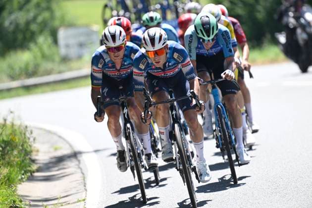 Belgian 2025 National Championship Binche 29 06 2025 BINCHE, BELGIUM - JUNE 29 : Van Wilder Ilan of Soudal Quick-Step during the Men Elite cycling road race of the Belgian National Championships 2025 an UCI National Championships cycling race of 230 km with start in Binche and finish in Binche on June 29, 2025 in Binche, Belgium, 29 06 2025 Binche Belgium  Copyright: xNicoxVereeckenx