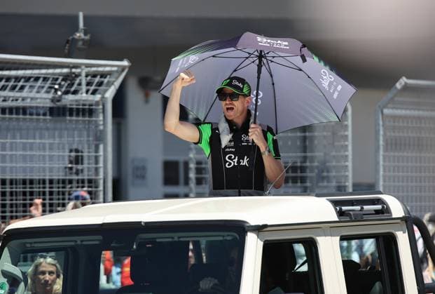 29.06.2025, Red Bull Ring, Spielberg, Formel 1 Großer Preis von Österreich 2025 , im Bild Nico Hülkenberg (DEU), Stake F1 Team Kick Sauber bei der Fahrerparade. (Photo by Alessandro Martellotta Hasan Bratic DeFodi Images)