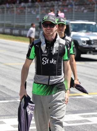 29.06.2025, Red Bull Ring, Spielberg, Formel 1 Großer Preis von Österreich 2025 , im Bild Nico Hülkenberg (DEU), Stake F1 Team Kick Sauber bei der Fahrerparade. (Photo by Alessandro Martellotta Hasan Bratic DeFodi Images)