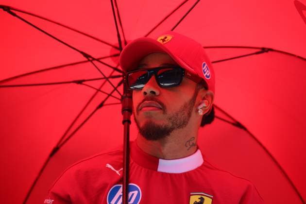 Lewis Hamilton (Scuderia Ferrari HP, 44), Drivers Parade, Fahrerparade, Grosser Preis von Oesterreich, Motorsport, Herren, Formel 1, 29.06.2025 Spielberg Steiermark Oesterreich