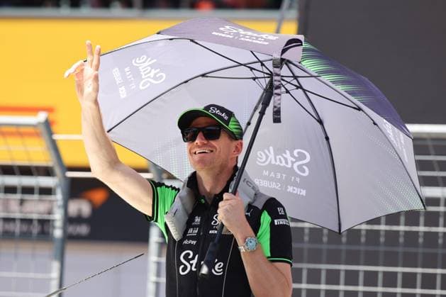 Nico Huelkenberg (Stake F1 Team Kick Sauber, 27), Drivers Parade, Fahrerparade, Grosser Preis von Oesterreich, Motorsport, Herren, Formel 1, 29.06.2025 Spielberg Steiermark Oesterreich