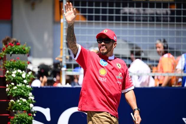 F1 Grand Prix of Austria Lewis Hamilton of Scuderia Ferrari walks during the race, the 12th round of the Formula 1 World Championship, WM, Weltmeisterschaft at the Red Bull Ring in Spielberg, Styria, Austria, on June 29, 2025. Spielberg Styria Austria  Copyright: xAndreaxDiodatox originalFilename:diodato-formula1250628_npRtF.jpg