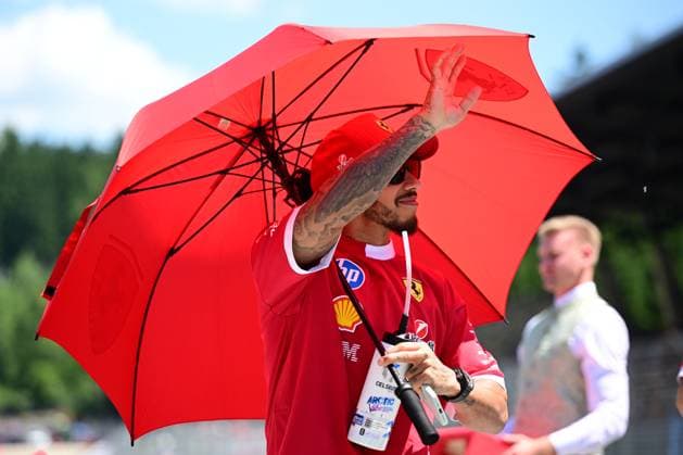 F1 Grand Prix of Austria Lewis Hamilton of Scuderia Ferrari walks during the race, the 12th round of the Formula 1 World Championship, WM, Weltmeisterschaft at the Red Bull Ring in Spielberg, Styria, Austria, on June 29, 2025. Spielberg Styria Austria  Copyright: xAndreaxDiodatox originalFilename:diodato-formula1250628_npykV.jpg