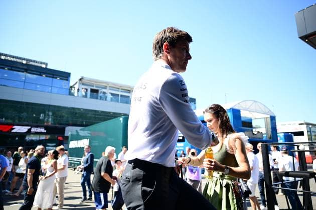 F1 Grand Prix of Austria Toto Wolff of Mercedes-AMG Petronas walks during the race, the 12th round of the Formula 1 World Championship, WM, Weltmeisterschaft at the Red Bull Ring in Spielberg, Styria, Austria, on June 29, 2025. Spielberg Styria Austria  Copyright: xAndreaxDiodatox originalFilename:diodato-formula1250629_np32t.jpg