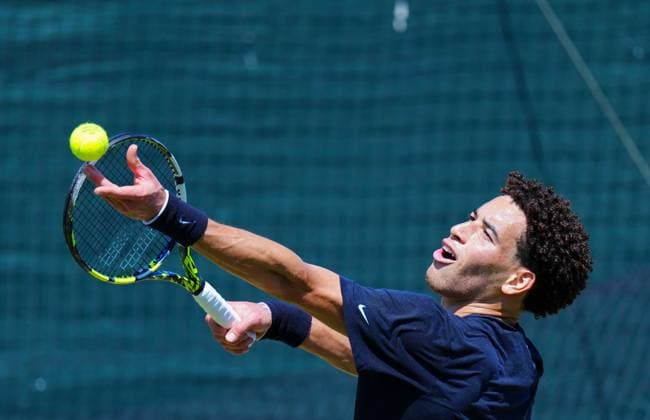 George Loffhagen practices with Jack Draper Wimbledon Tennis Championships, Sunday Practice, The All England Lawn Tennis and Croquet Club, London, UK - 29 Jun 2025London The All England Lawn Tennis and United Kingdom  Copyright: xJavierxGarcia Shutterstockx 15371377bt