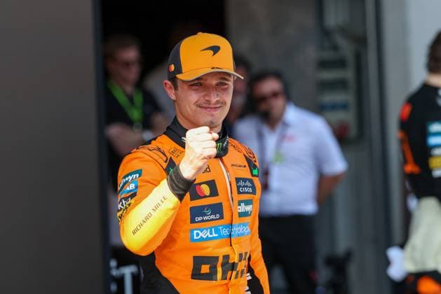 Winner, Sieger, Lando Norris (McLaren Formula 1 Team), Rennen, Grosser Preis von Oesterreich, Motorsport, Herren, Formel 1, 29.06.2025 Spielberg Steiermark Oesterreich