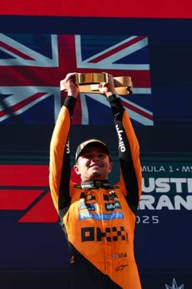 4 Lando Norris (GBR, McLaren F1 Team), F1 Grand Prix of Austria at Red Bull Ring on June 29, 2025 in Spielberg, Austria. (Photo by HOCH ZWEI) Spielberg Austria