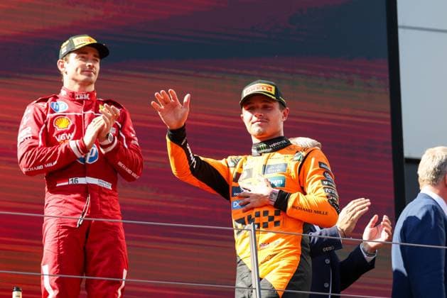 Winner, Sieger, Lando Norris (McLaren Formula 1 Team), Rennen, Grosser Preis von Oesterreich, Motorsport, Herren, Formel 1, 29.06.2025 Spielberg Steiermark Oesterreich