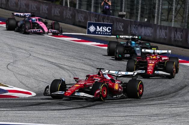 16 Charles Leclerc (MCO, Scuderia Ferrari HP), F1 Grand Prix of Austria at Red Bull Ring on June 29, 2025 in Spielberg, Austria. (Photo by HOCH ZWEI) Spielberg Austria