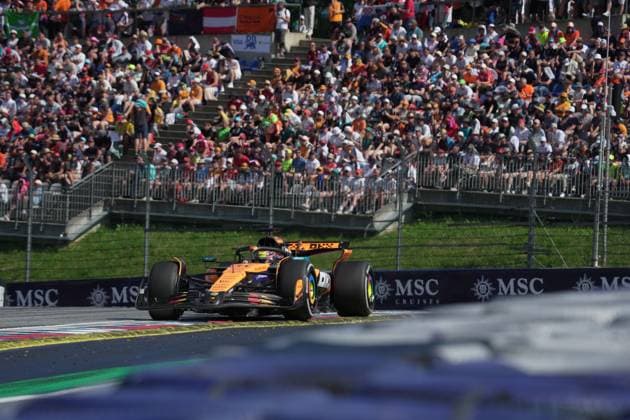Formel 1 Großer Preis von Österreich 2025 29.06.2025, Red Bull Ring, Spielberg, Formel 1 Großer Preis von Österreich 2025 , im Bild Oscar Piastri (AUS), McLaren F1 Team