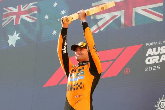 Formel 1 Grosser Preis von Oesterreich 2025 Formel 1 Grosser Preis von Oesterreich 2025 - Red Bull Ring 27. - 29. Juni 2025 FIA - Formel 1 - WM - Großer Preis Oesterreich - 2025 Im Bild: Lando Norris (GBR) gewinnt am Red Bull Ring Copyright: xBEAUTIFULxSPORTS Bernhardtx