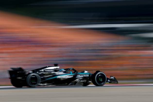 63 George Russell (GBR, Mercedes-AMG Petronas F1 Team), F1 Grand Prix of Austria at Red Bull Ring on June 29, 2025 in Spielberg, Austria. (Photo by HOCH ZWEI) Spielberg Austria
