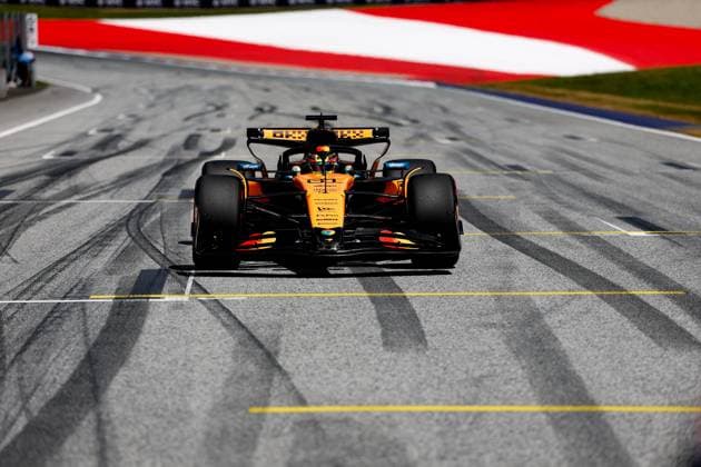 81 Oscar Piastri (AUS, McLaren F1 Team), F1 Grand Prix of Austria at Red Bull Ring on June 29, 2025 in Spielberg, Austria. (Photo by HOCH ZWEI) Spielberg Austria