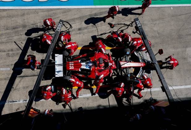 16 Charles Leclerc (MCO, Scuderia Ferrari HP), F1 Grand Prix of Austria at Red Bull Ring on June 29, 2025 in Spielberg, Austria. (Photo by HOCH ZWEI) Spielberg Austria