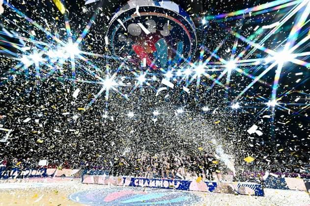 Spain v Belgium ,Fiba Women Eurobasket 2025 Belgium wins the trophy at Peace and Friendship Arena in Piraeus , Greece for a Fiba Women Eurobasket 2025 game against Spain on 29 June of 2025 Piraeus Attiki Greece Copyright: xXenophonxKarakalosx