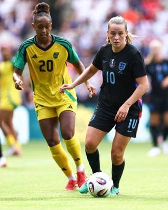 England v Jamaica Women 29 June 2025, Leicester - Women s International Friendly, Länderspiel, Nationalmannschaft - England v Jamaica - Ella Toone of England - Photo: Jacques Feeney Offside. Leicester UK Copyright: xJacquesxFeeneyx xOffsidexOffside
