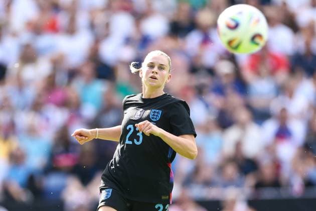 England v Jamaica Women 29 June 2025, Leicester - Women s International Friendly, Länderspiel, Nationalmannschaft - England v Jamaica - Alessia Russo of England - Photo: Jacques Feeney Offside. Leicester UK Copyright: xJacquesxFeeneyx xOffsidexOffside