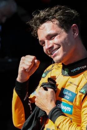 Zeltweg, Austria - June 29: 4 Lando Norris (GBR) McLaren F1 Team (GBR) MCL39 Mercedes during the Austrian F1 Grand Prix 2025 at Zeltweg Air Base on June 29, 2025 in Zeltweg, Austria. (Photo by Philippe Nanchino Eurasia Images JustPictures) Zeltweg Zeltweg Air Base Austria