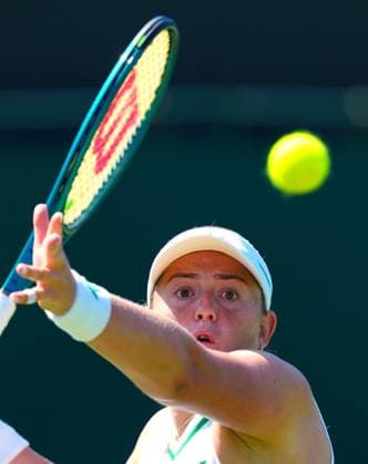 Jelena Ostapenko during her first round match Wimbledon Tennis Championships, Day 1, The All England Lawn Tennis and Croquet Club, London, UK - 30 Jun 2025London The All England Lawn Tennis and United Kingdom  Copyright: xJavierxGarcia Shutterstockx 15378843m