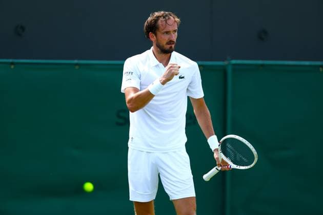 Daniil Medvedev during his first round match Wimbledon Tennis Championships, Day 1, The All England Lawn Tennis and Croquet Club, London, UK - 30 Jun 2025London The All England Lawn Tennis and United Kingdom  Copyright: xJamesxMarsh Shutterstockx 15378842aj