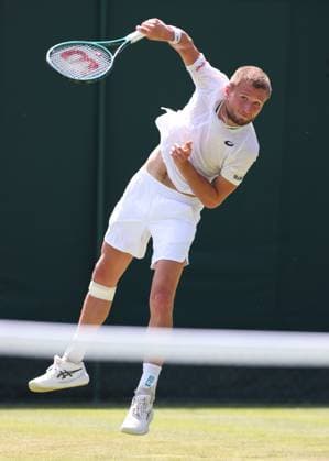 Leandro Riedi (SUI) Tennis - Wimbledon 2025 - Grand Slam ITF ATP, Tennis Herren WTA, Tennis Damen - AELTC - London - - Great Britain - 30 June 2025. Copyright: xJuergenxHasenkopfx