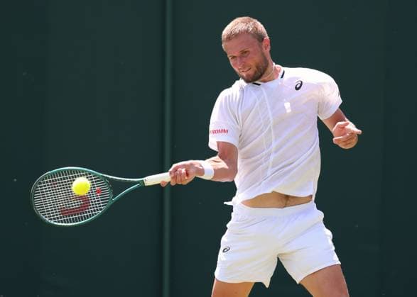 Leandro Riedi (SUI) Tennis - Wimbledon 2025 - Grand Slam ITF ATP, Tennis Herren WTA, Tennis Damen - AELTC - London - - Great Britain - 30 June 2025. Copyright: xJuergenxHasenkopfx