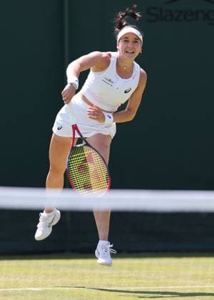 Eva Lys (GER), Damen Einzel, Ladies Singles Tennis - Wimbledon 2025 - Grand Slam ITF ATP, Tennis Herren WTA, Tennis Damen - AELTC - London - - Great Britain - 30 June 2025. Copyright: xJuergenxHasenkopfx