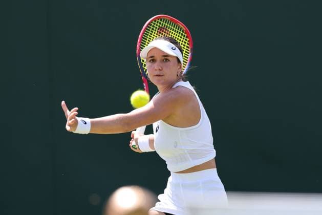 Eva Lys (GER), Damen Einzel, Ladies Singles Tennis - Wimbledon 2025 - Grand Slam ITF ATP, Tennis Herren WTA, Tennis Damen - AELTC - London - - Great Britain - 30 June 2025. Copyright: xJuergenxHasenkopfx