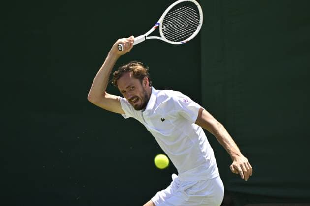Tennis : Wimbledon -2025 - ITF - Tennis - Wimbledon - ITF - Medvedev - Russie GB  Copyright: xChryslenexCaillaudx xPznewsx