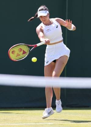 Eva Lys (GER), Damen Einzel, Ladies Singles Tennis - Wimbledon 2025 - Grand Slam ITF ATP, Tennis Herren WTA, Tennis Damen - AELTC - London - - Great Britain - 30 June 2025. Copyright: xJuergenxHasenkopfx