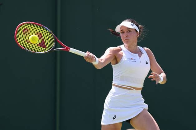 Eva Lys (GER), Damen Einzel, Ladies Singles Tennis - Wimbledon 2025 - Grand Slam ITF ATP, Tennis Herren WTA, Tennis Damen - AELTC - London - - Great Britain - 30 June 2025. Copyright: xJuergenxHasenkopfx