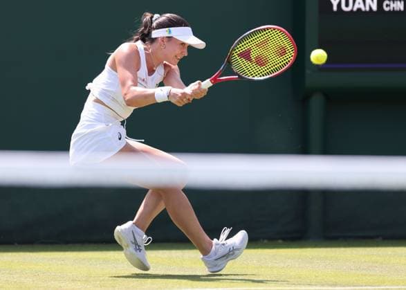 Eva Lys (GER), Damen Einzel, Ladies Singles Tennis - Wimbledon 2025 - Grand Slam ITF ATP, Tennis Herren WTA, Tennis Damen - AELTC - London - - Great Britain - 30 June 2025. Copyright: xJuergenxHasenkopfx